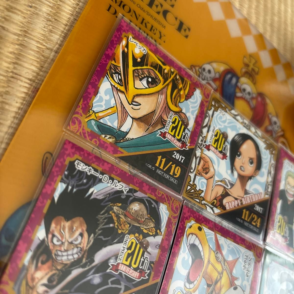 麦わらストア 365日 ステッカー バースデー シール 誕生日 枚