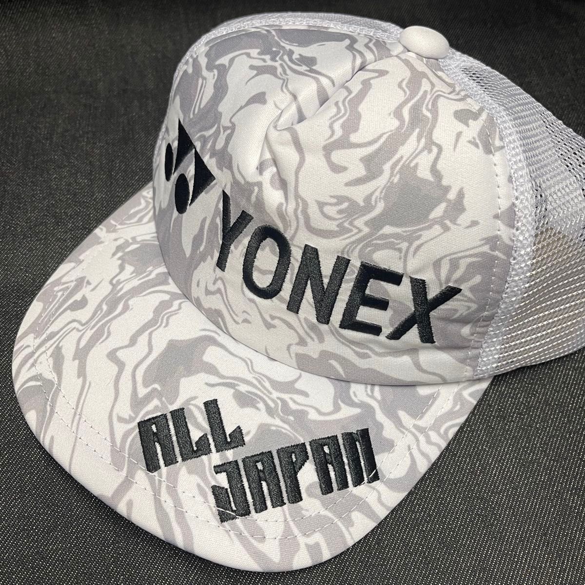 YONEX ALLJAPANキャップ ホワイト｜Yahoo!フリマ（旧PayPayフリマ）
