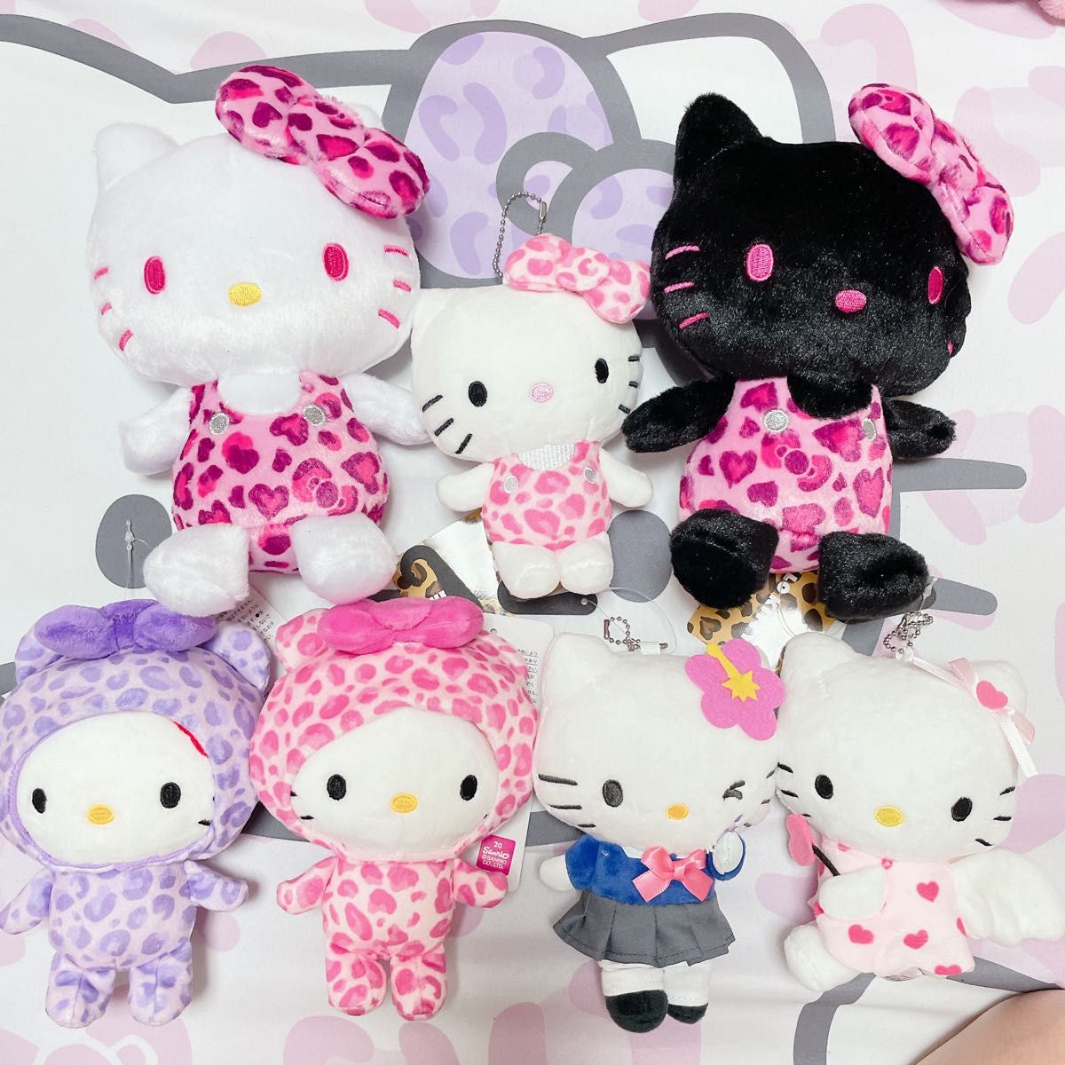 ハローキティ ぬいぐるみ 7個セット まとめ売り ハローキティ