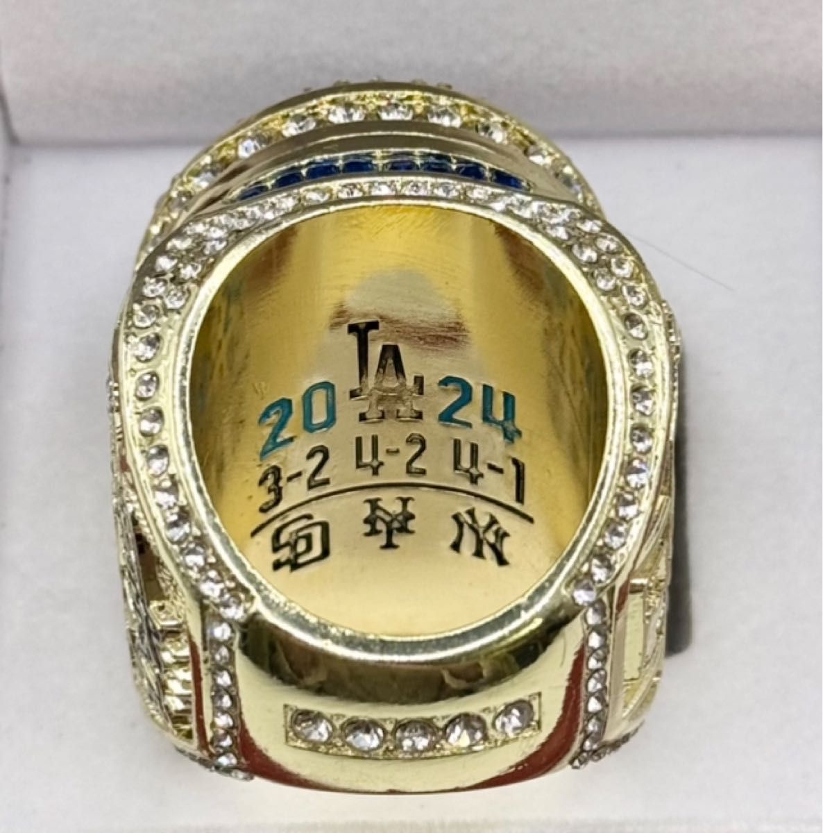 大谷翔平 2024年 MLB ワールドシリーズ優勝記念リング 記念品 指輪