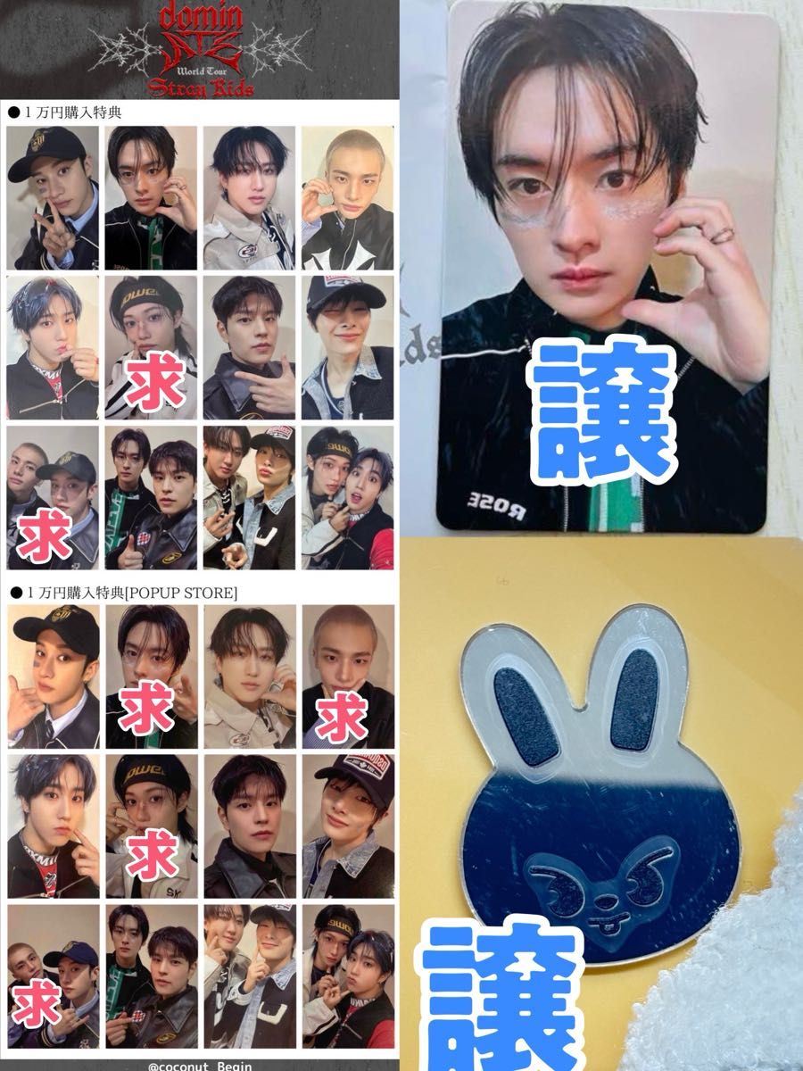 straykids スキズ エコパ 特典 トレカ オンライン ポップアップ リノ