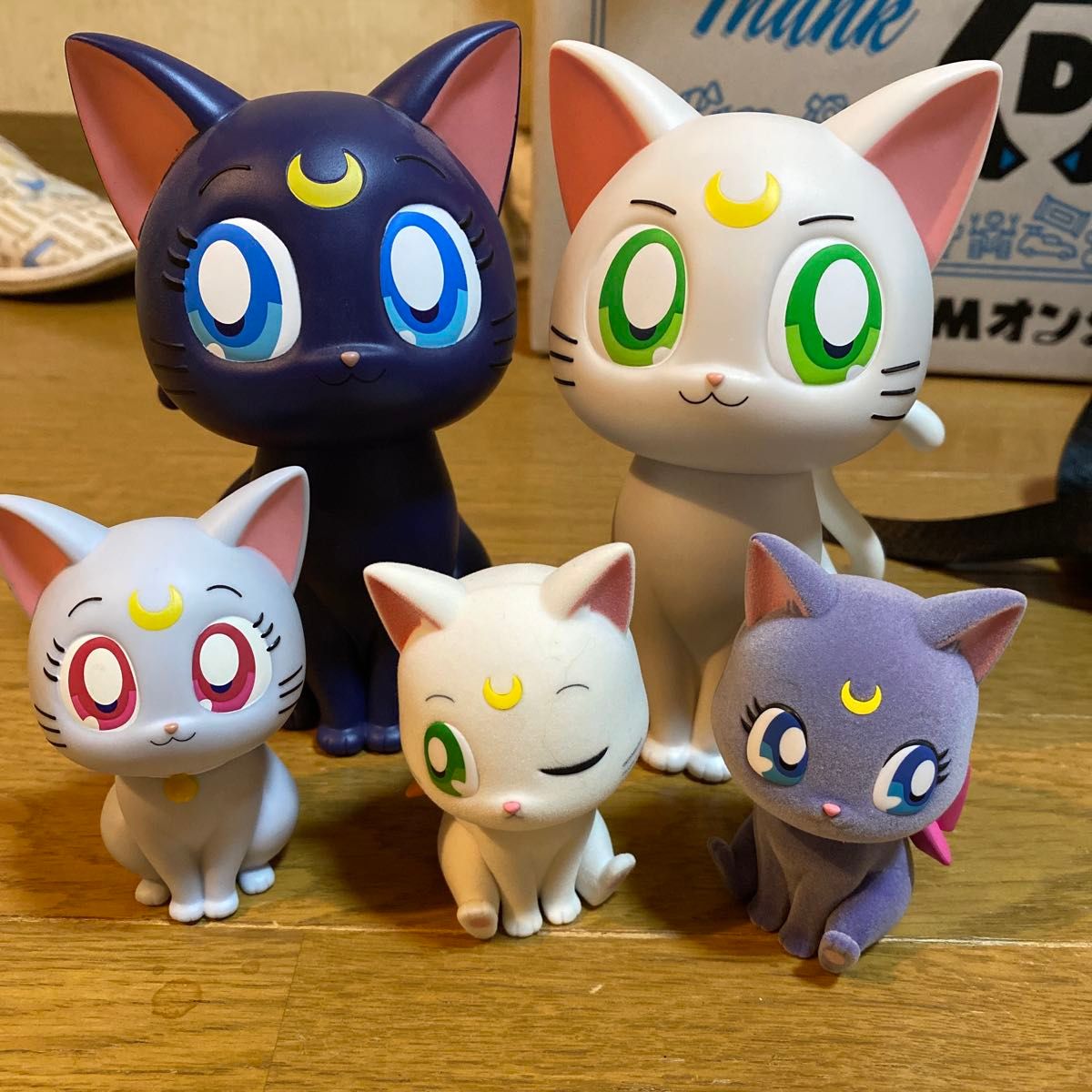 期間限定価格 セーラームーン ルナ アルテミス ダイアナ フィギュア