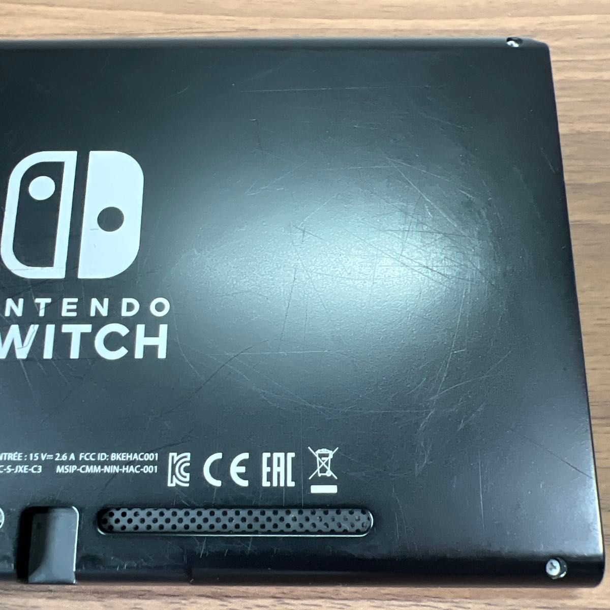 未対策機・画面良好 Nintendo Switch HAC 旧型本体 2018年製 本体のみ