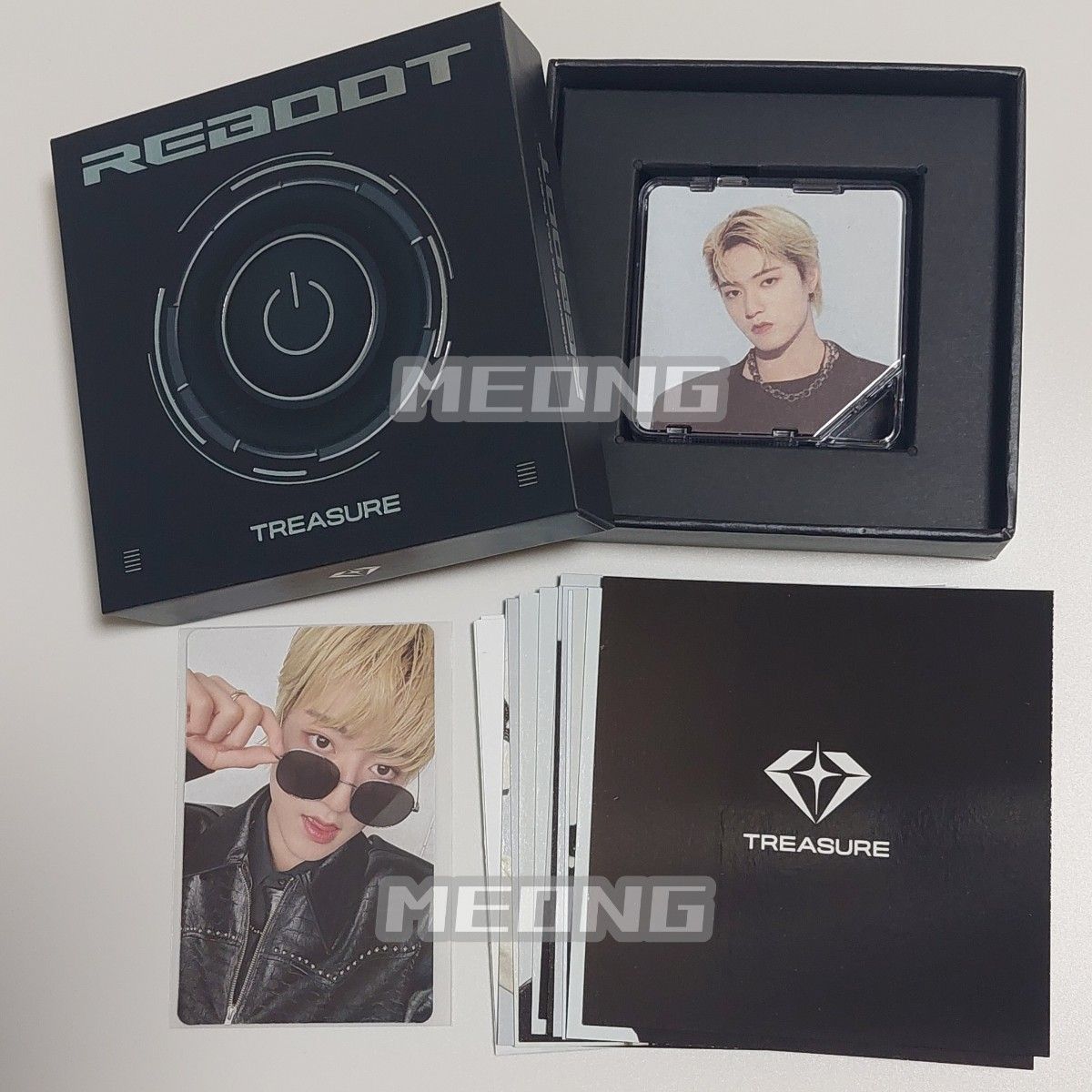 TREASURE ハルト トレカ REBOOT kit キノ サングラス｜Yahoo!フリマ