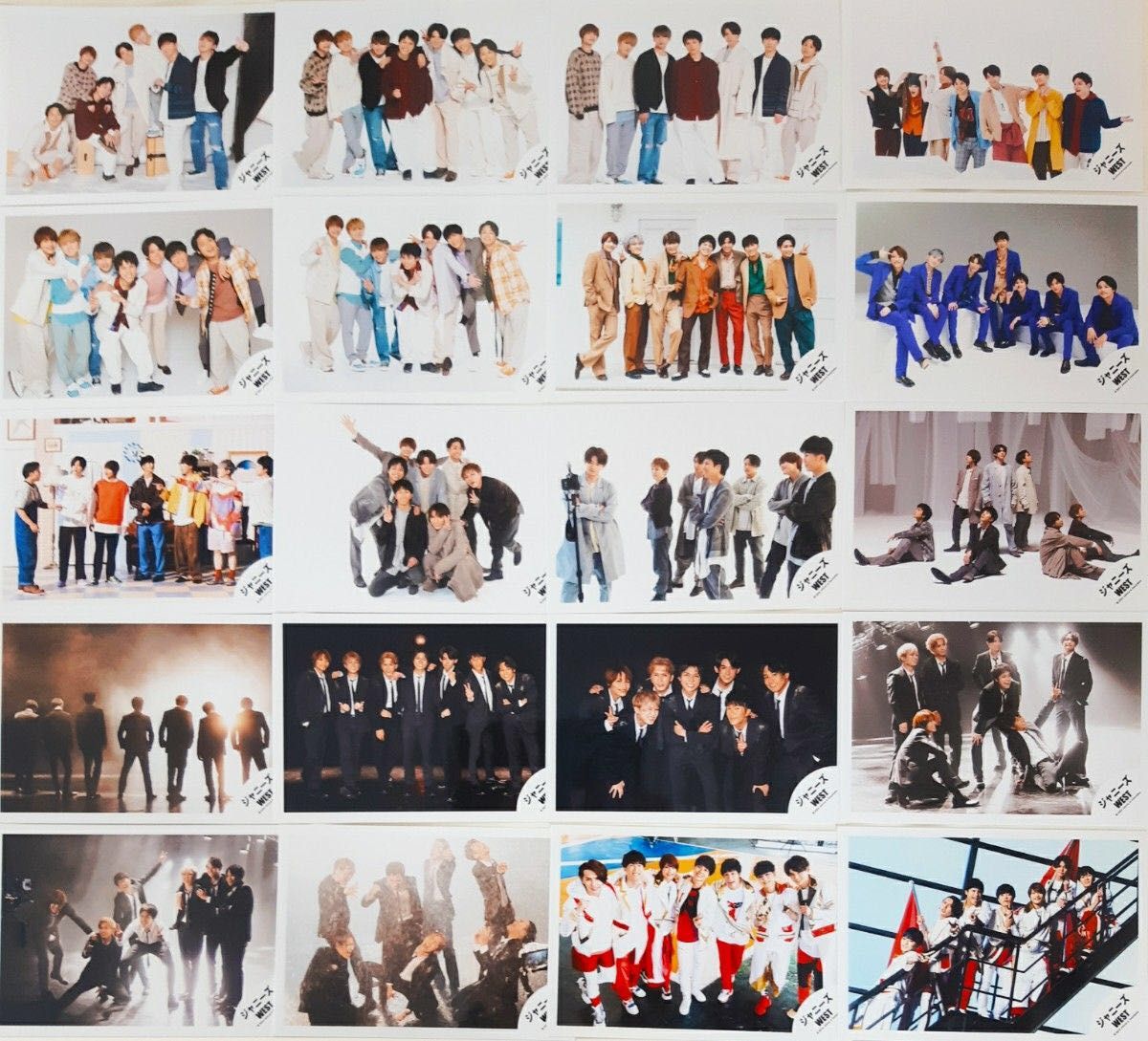 公式写真80枚セット】 WEST 集合 まとめ売り ジャニーズWEST L709