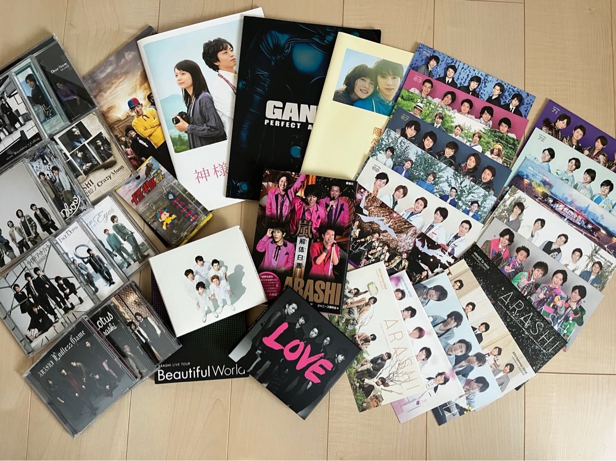 嵐グッズ まとめ売り・CD/DVD/パンフレット/グッズ多数｜Yahoo!フリマ