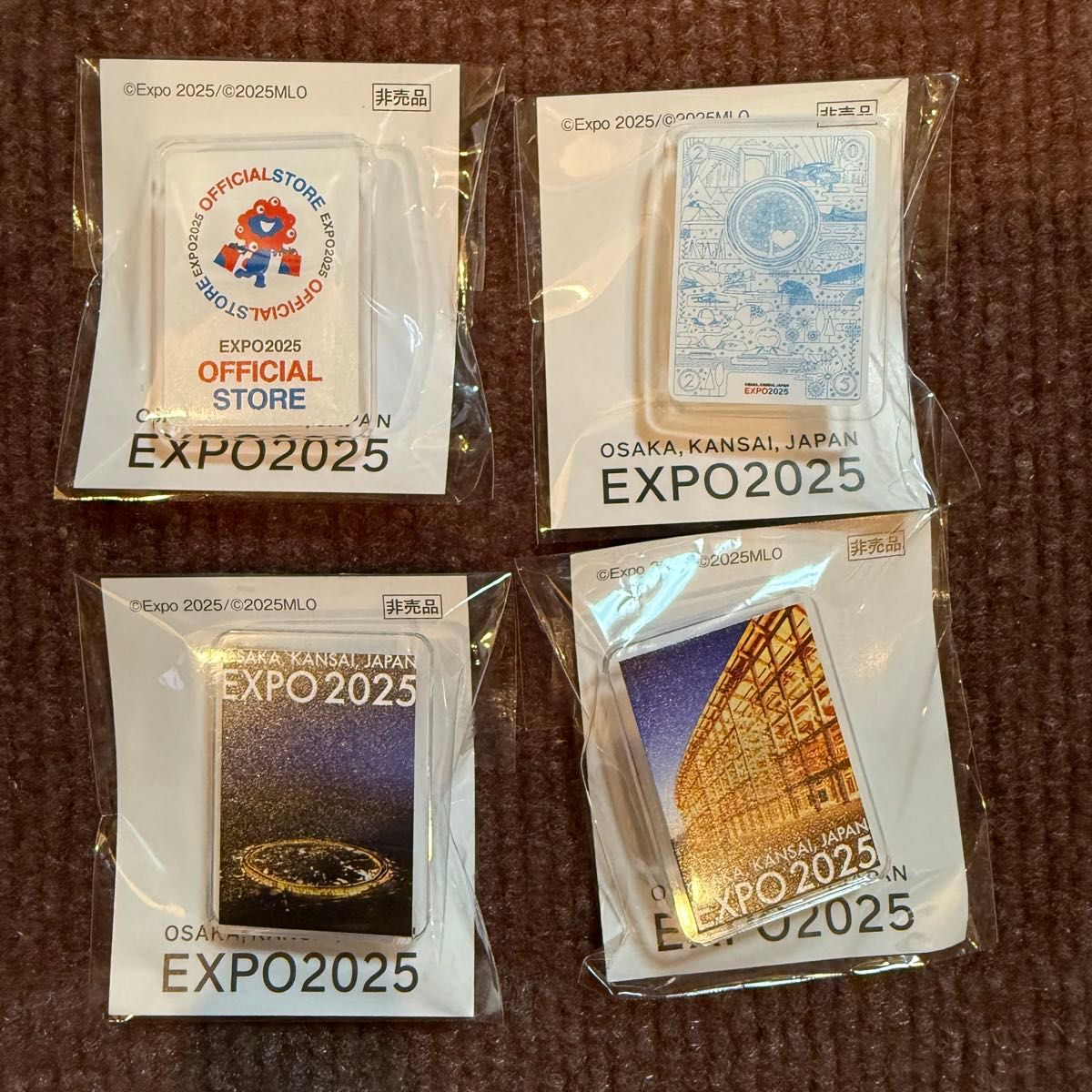 大阪・関西万博公式 ピンバッジ 新品未開封会場限定 ミャクミャク