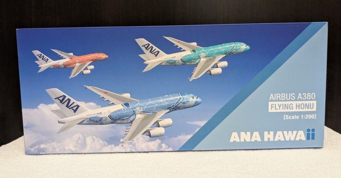 ANA エアバスA380フライングホヌ 1:200 ※タイヤ欠品 ANA エアバスA380