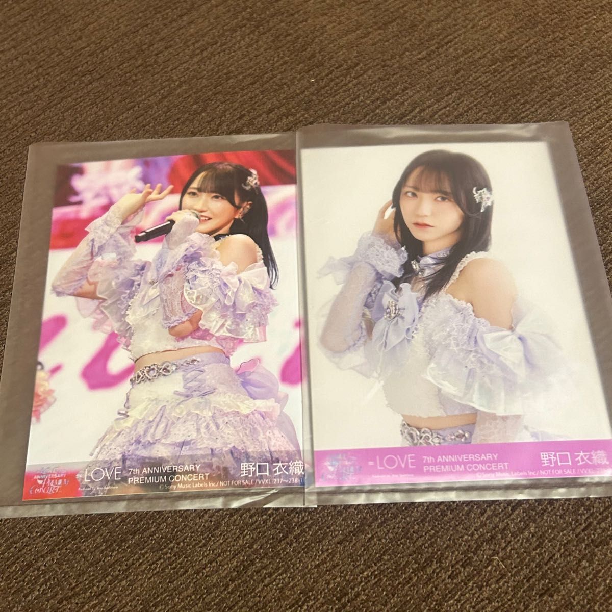 LOVE イコラブ 7周年 Blu-ray 封入特典 封入特典 生写真 TypeA TypeB