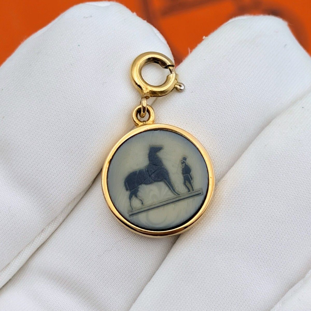 エルメス コロゾ ネックレス ペンダント トップ ゴールド金具｜Yahoo