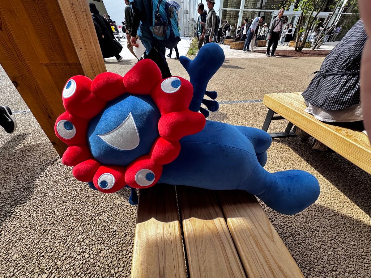 大阪関西万博 公式キャラクター ミャクミャク ぬいぐるみ くじ1等