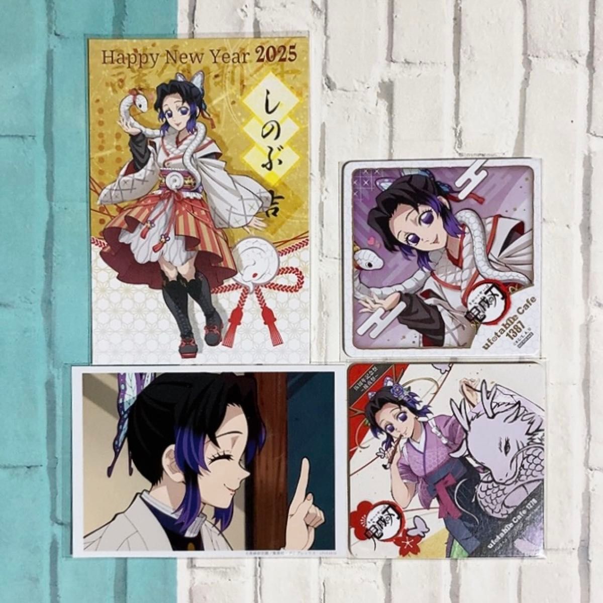 胡蝶しのぶ ブロマイド ポストカード コースター ufotable 鬼滅の刃