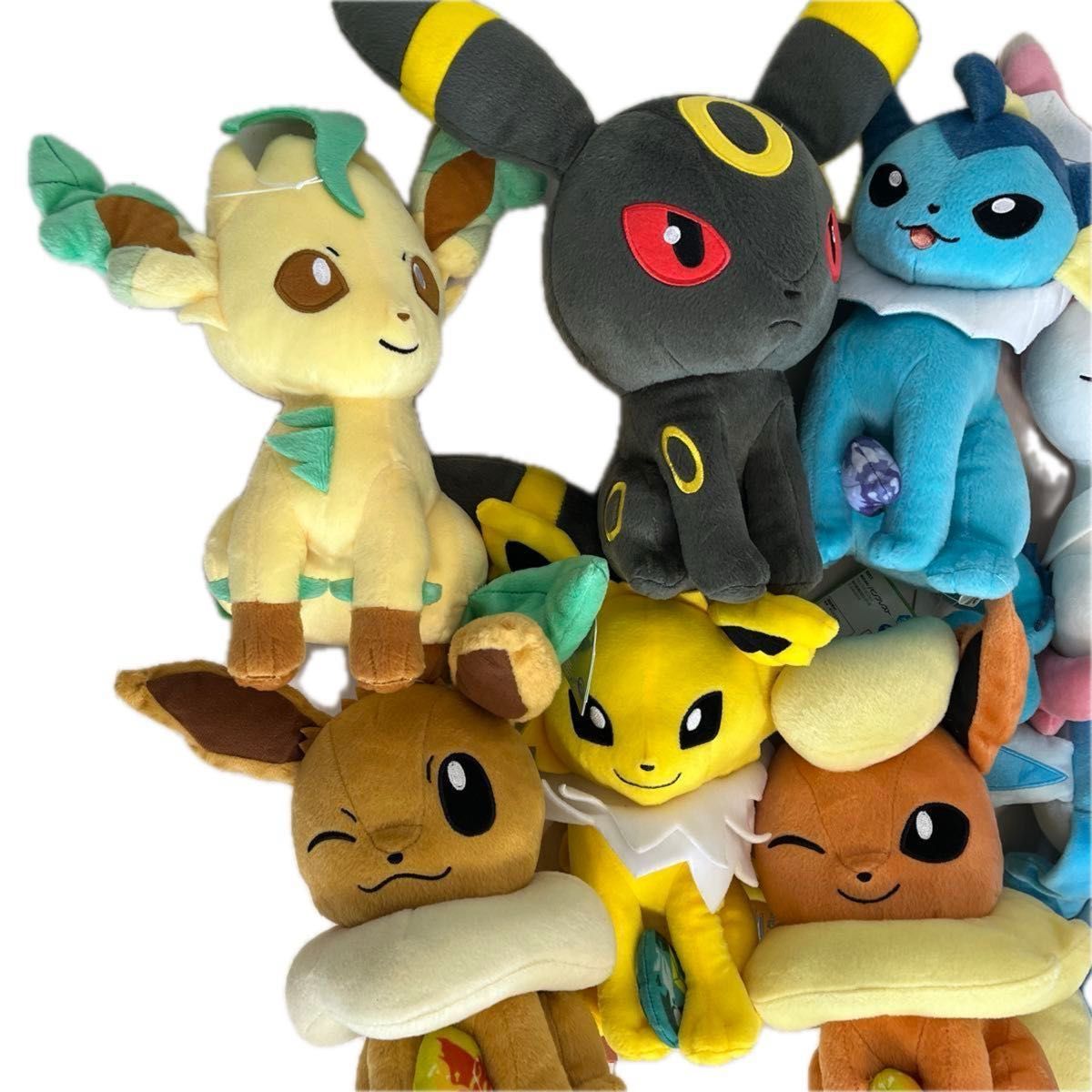 ポケモン ブイズぬいぐるみ イーブイブラッキーニンフィアグレイシア