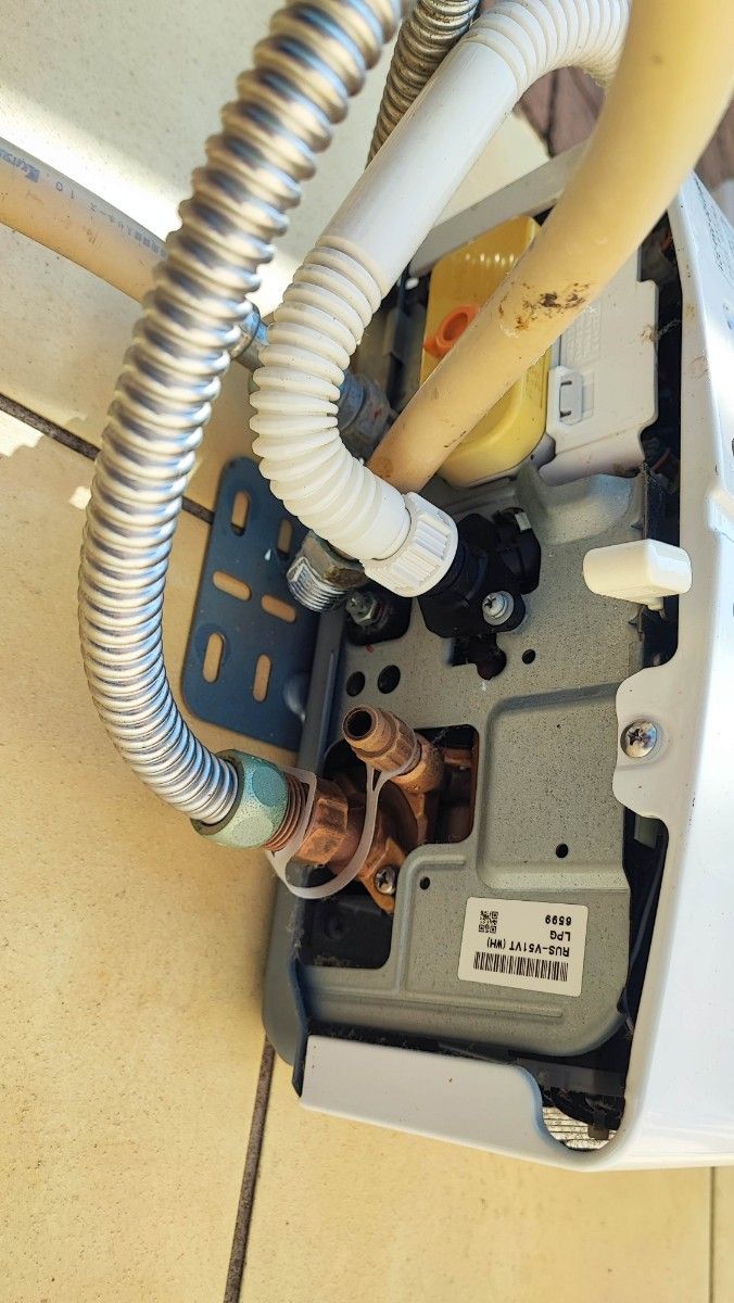 湯沸し器 LPガス 動作確認済み「RUS-V51VT」 瞬間湯沸器 給湯器