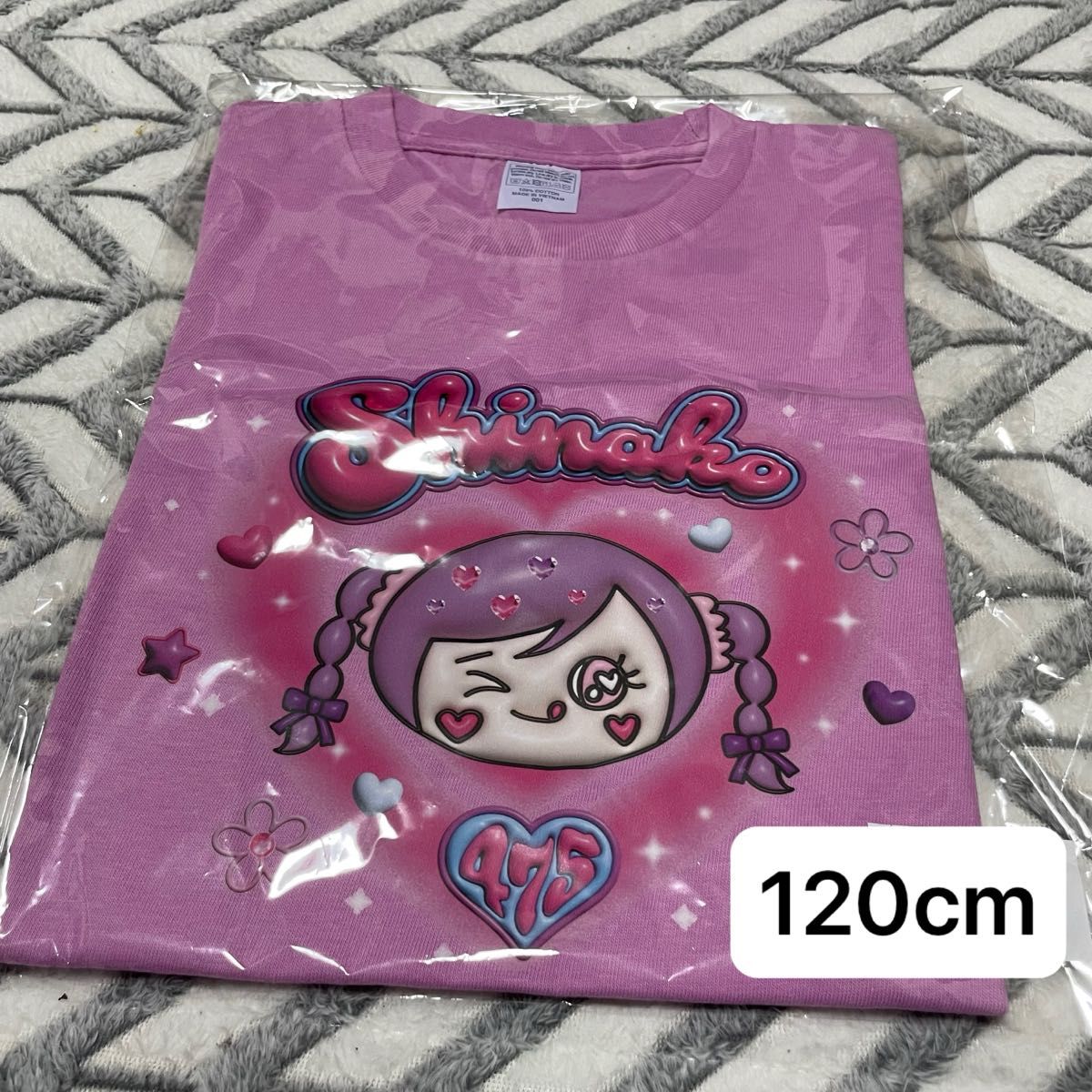 新作 元祖しなこTシャツが進化した 三つ編みツインテールしなこTシャツ