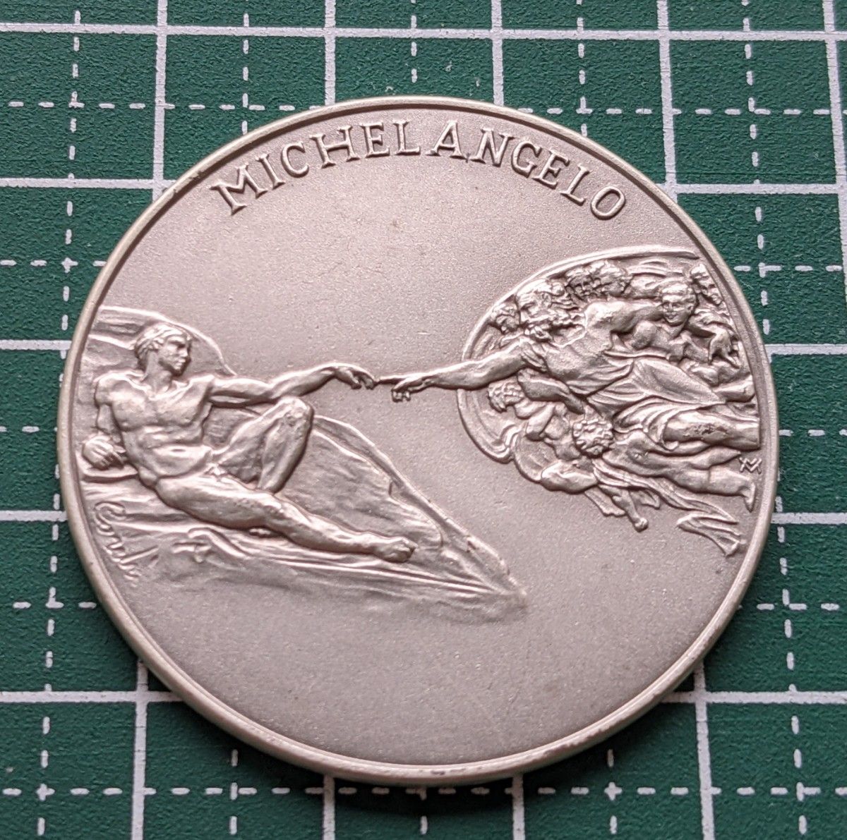 銀メダル】バチカン美術館 記念メダル ミケランジェロ｜Yahoo!フリマ
