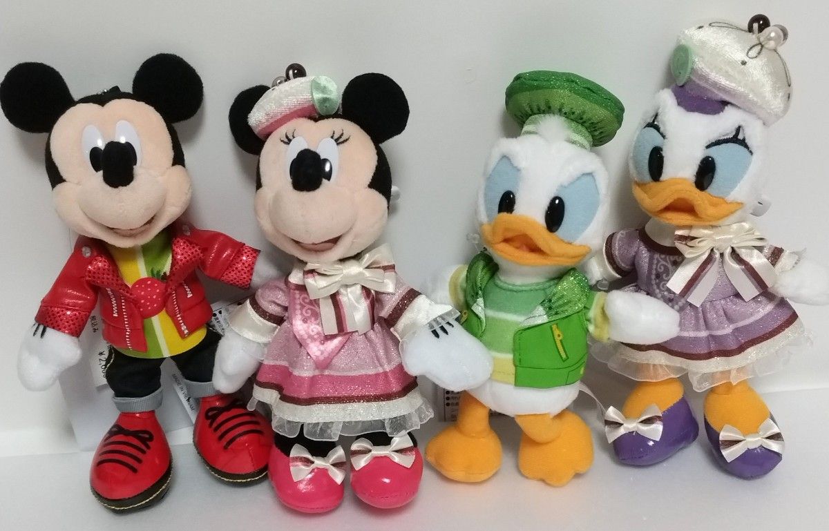 ヴァネロペのスウィーツポップワールド ぬいぐるみバッジ4点セット