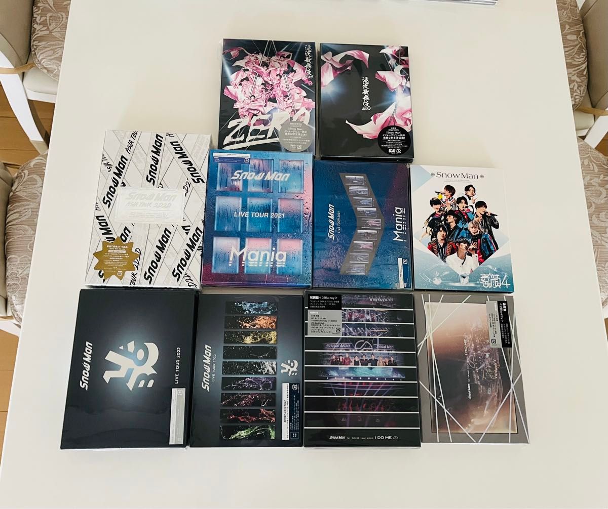 正規品 SnowMan CD DVD Blu-ray 素顔4 (Snow Man盤) グッズ 特典まとめ