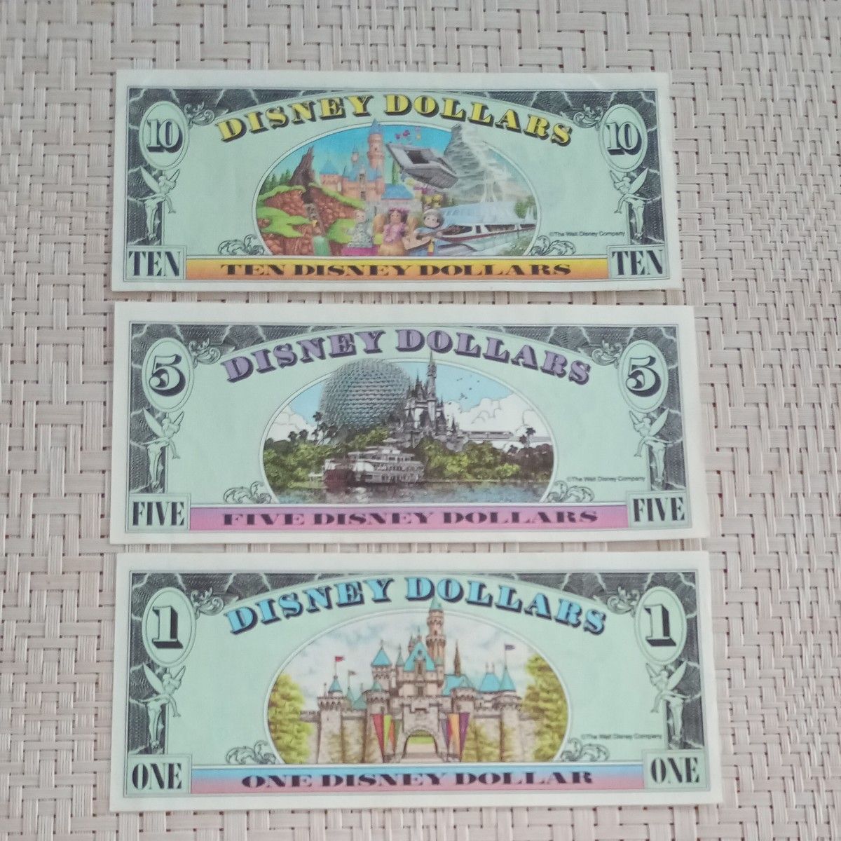 ディズニーダラー DISNEY DOLLARS コレクション カリフォルニア