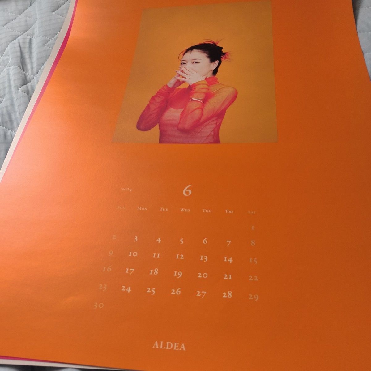 中森明菜ファンクラブALDEA限定2024年カレンダー｜Yahoo!フリマ（旧