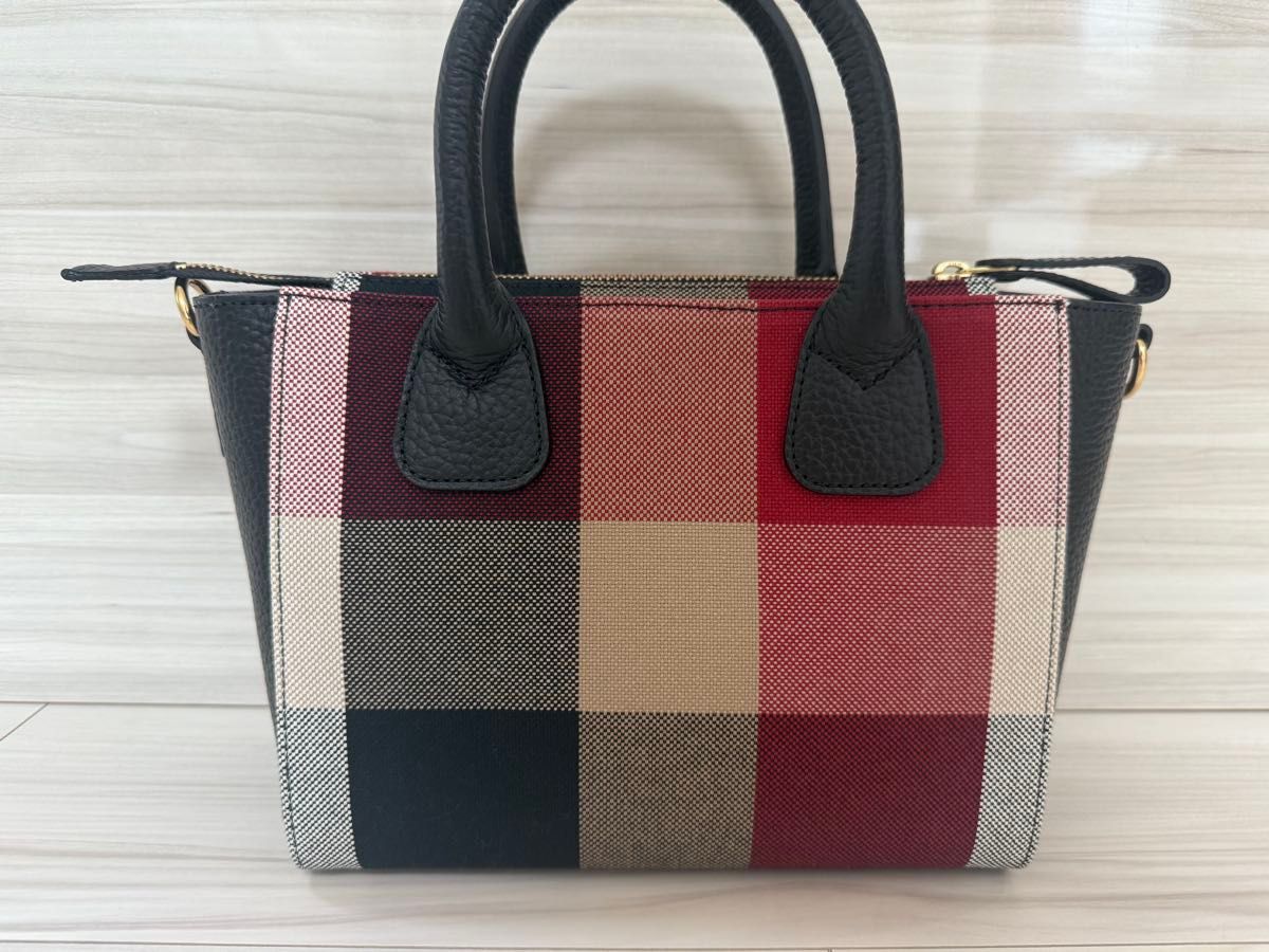 ブルーレーベル ハンドバッグ ショルダーバッグ バーバリー ブルー