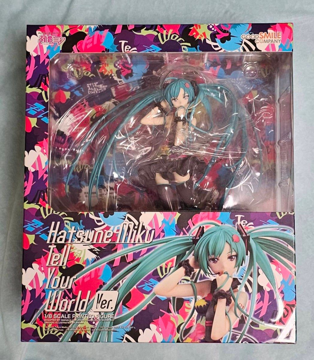 未開封】初音ミク Tell Your World 1/8 スケール フィギュア テルユア