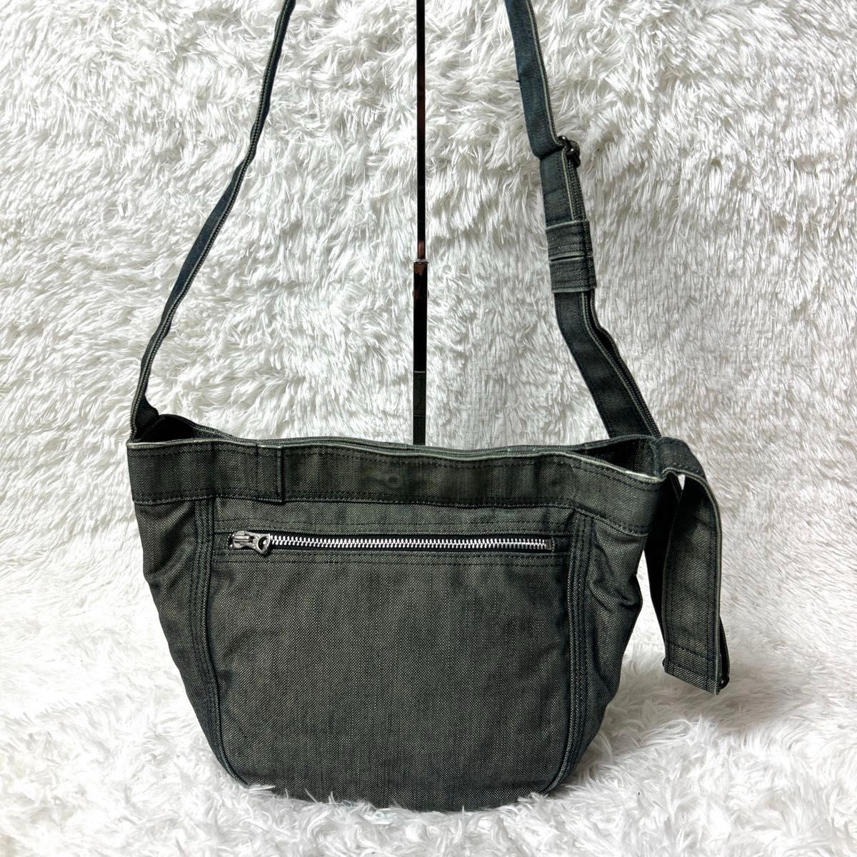 美品】希少 廃盤品 PORTER ショルダーバッグDEEPER ディーパー デニム