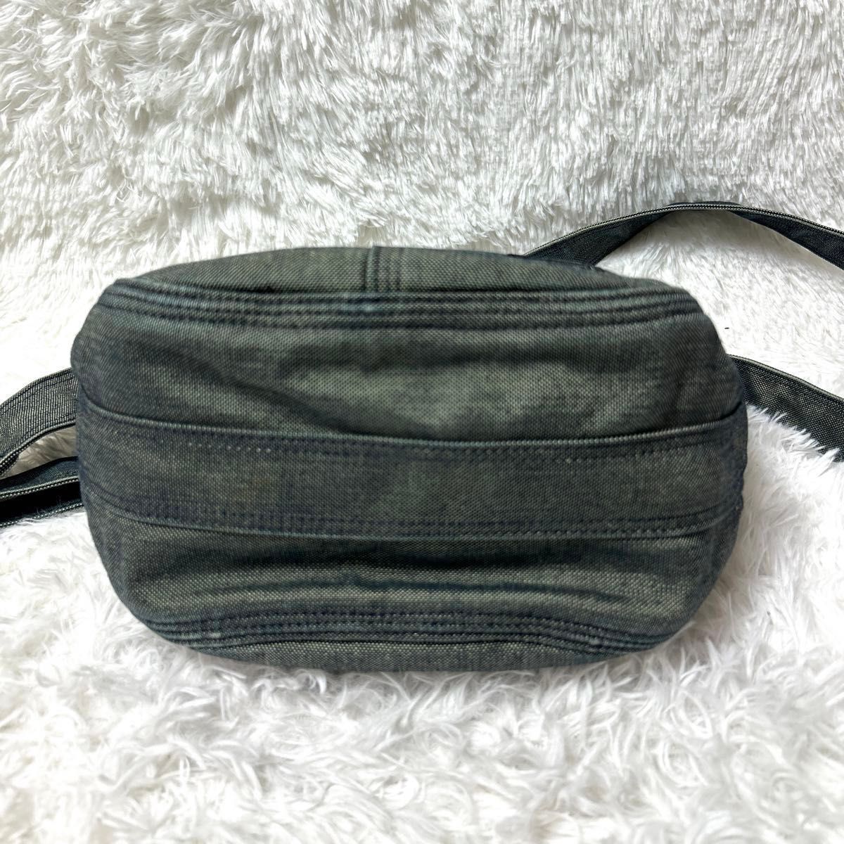 美品】希少 廃盤品 PORTER ショルダーバッグDEEPER ディーパー デニム