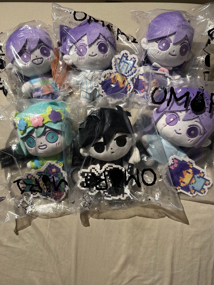 OMORI オモリ ぬいぐるみ ヘッドスペースVer 6人セット 新品未開封