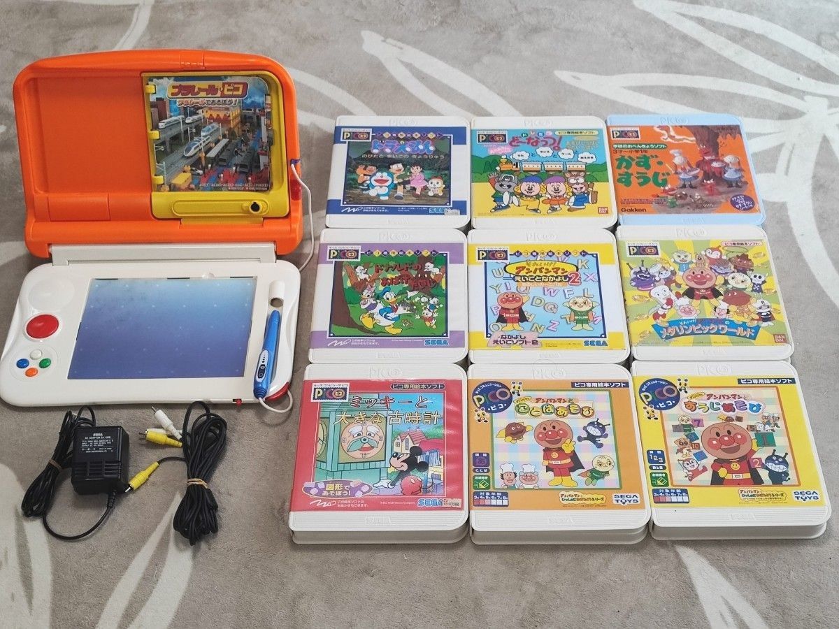 PICO キッズコミュニケーション ピコ 本体とソフト10本セット 知育