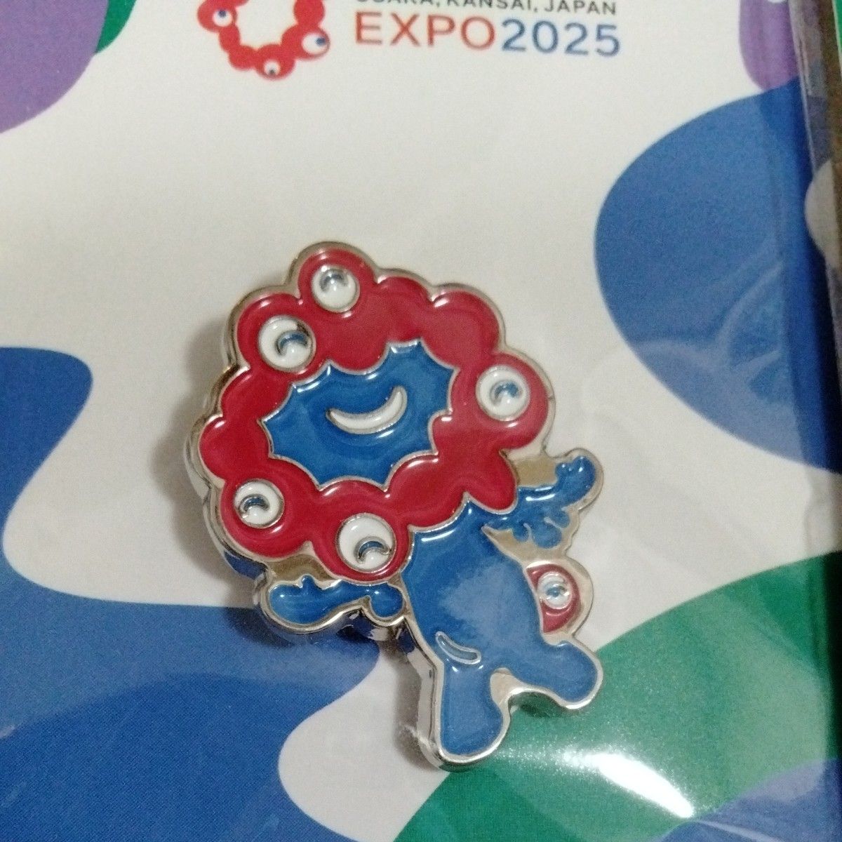 大阪関西万博 ミャクミャク ピンバッジ 3個セット こみゃく ニコニコ