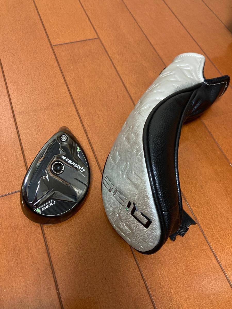 テーラーメイド Qi35 レスキュー 3U ヘッド単体＋カバー TaylorMade