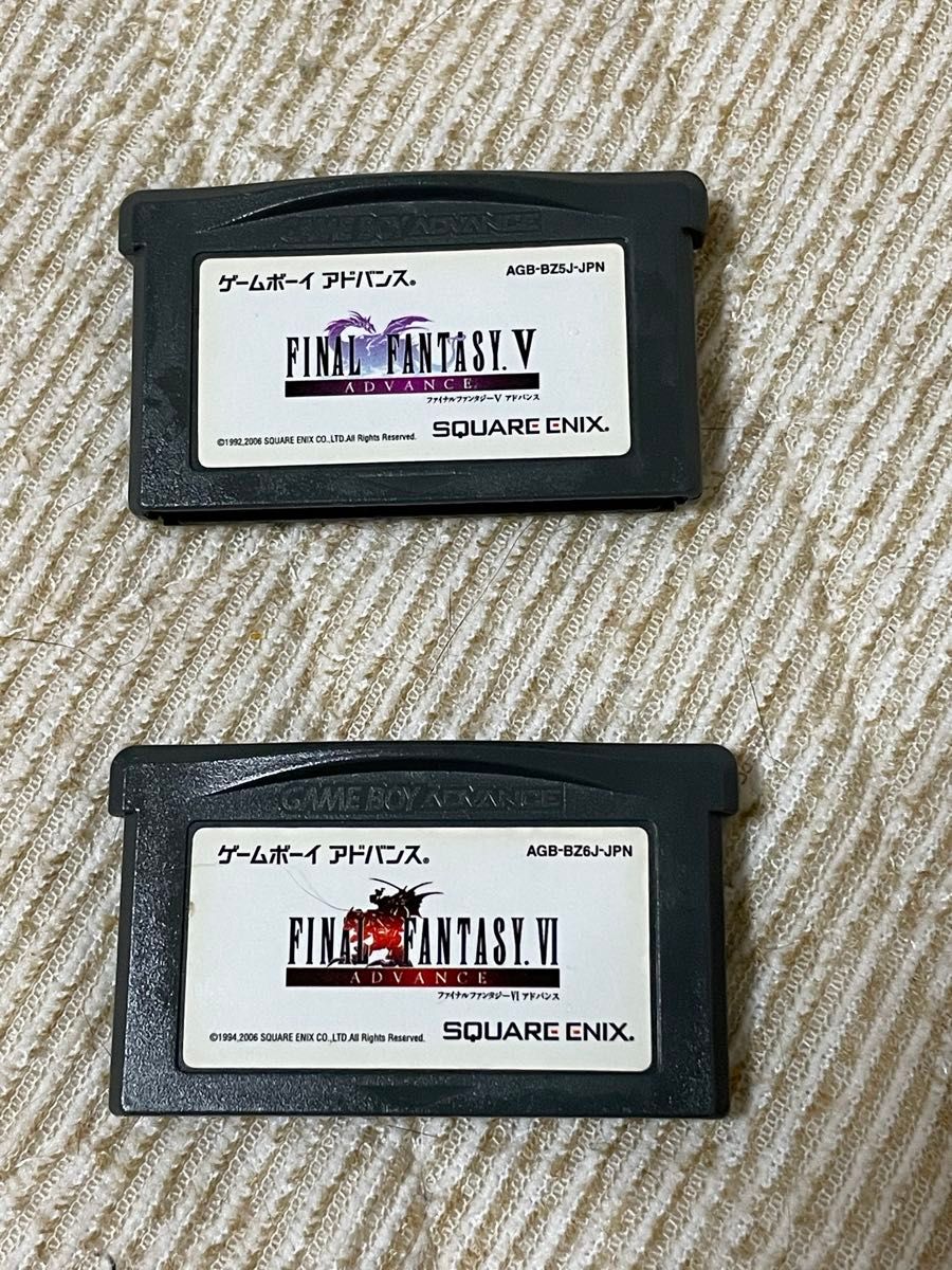 ファイナルファンタジー 5&6 GBA ゲームボーイアドバンス 非売品☆GBA