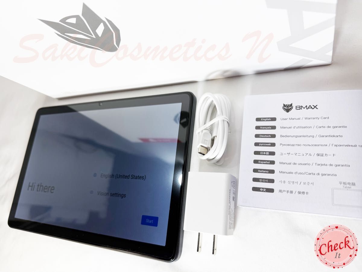 最新版11インチタブレット》BMAX I11S Android14 ビーマックス 付属品