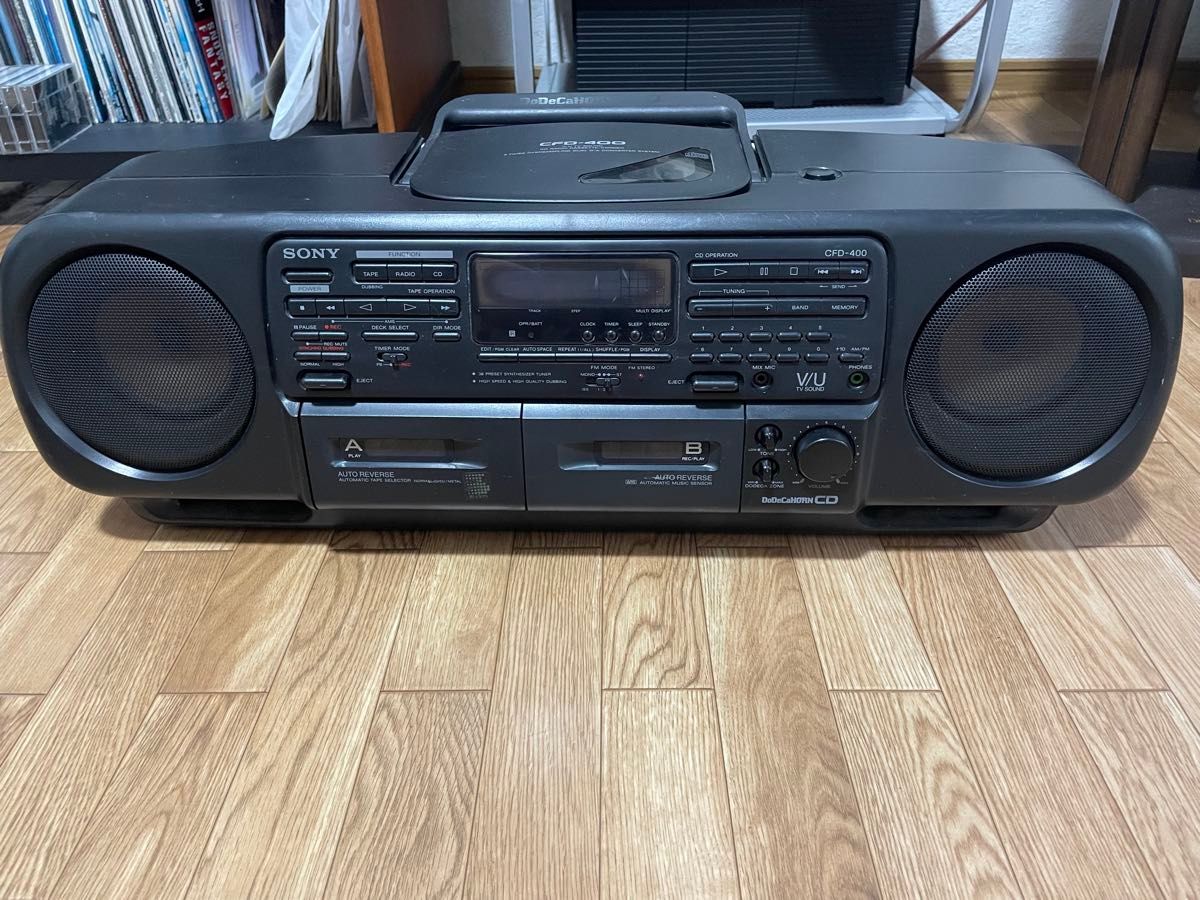 ジャンク SONY CFD-400 CDラジカセ｜Yahoo!フリマ（旧PayPayフリマ）