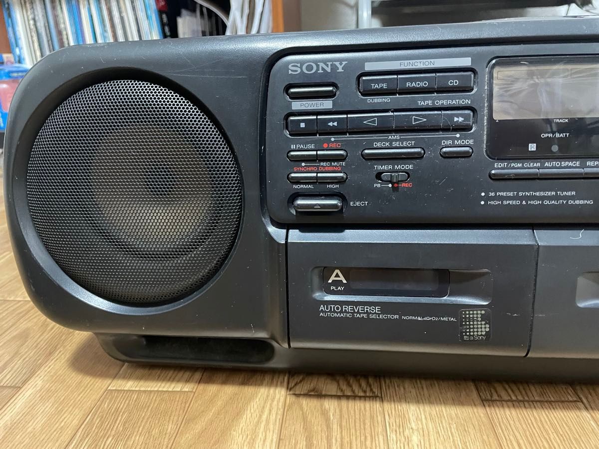 ジャンク SONY CFD-400 CDラジカセ｜Yahoo!フリマ（旧PayPayフリマ）