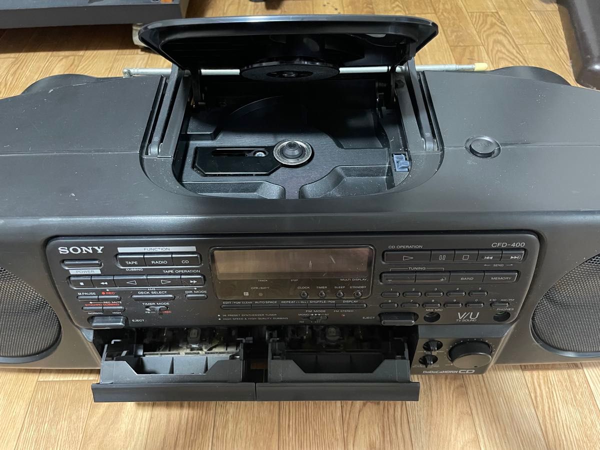 ジャンク SONY CFD-400 CDラジカセ｜Yahoo!フリマ（旧PayPayフリマ）