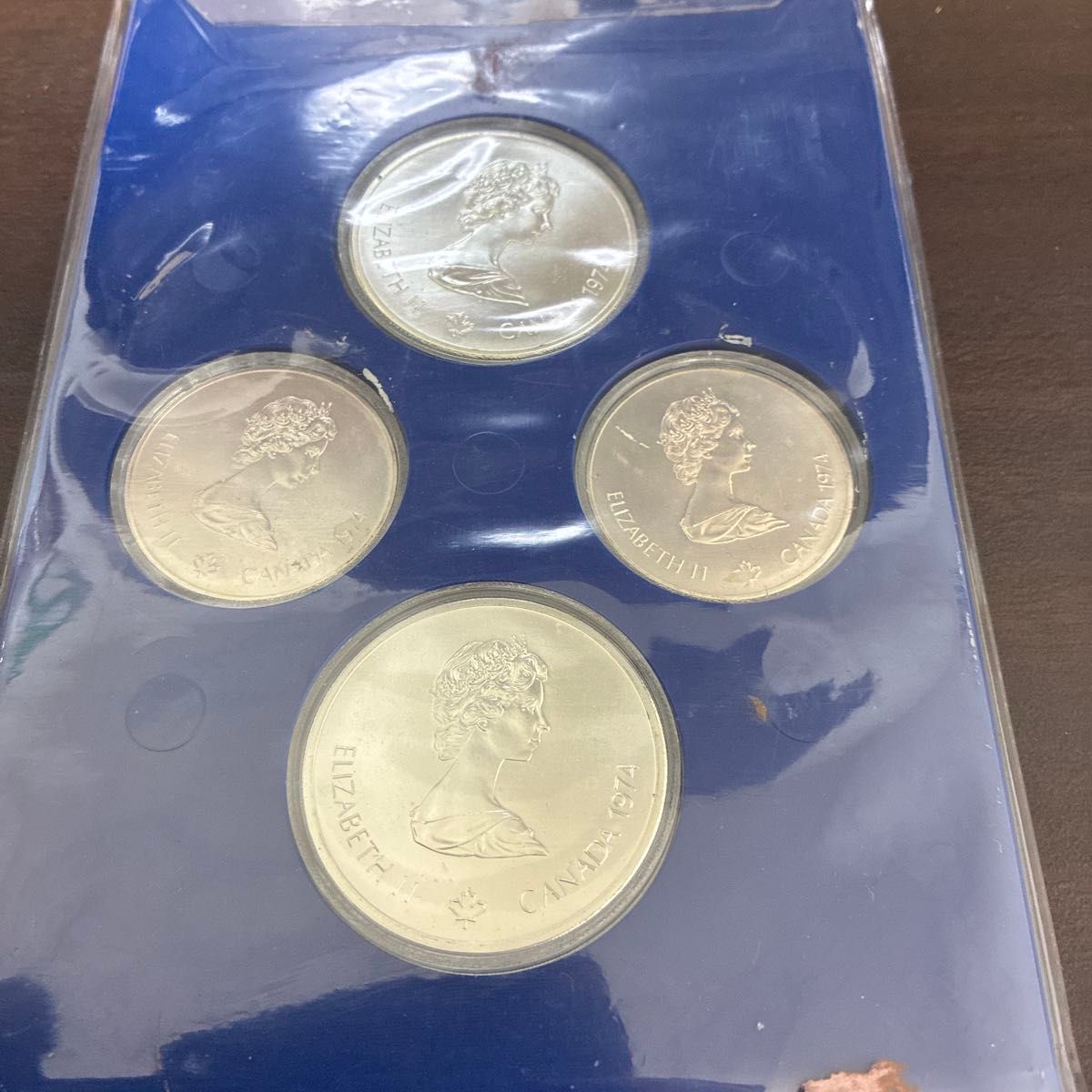 カナダ オリンピック記念コイン モントリオール1976年 $10/$5 4枚