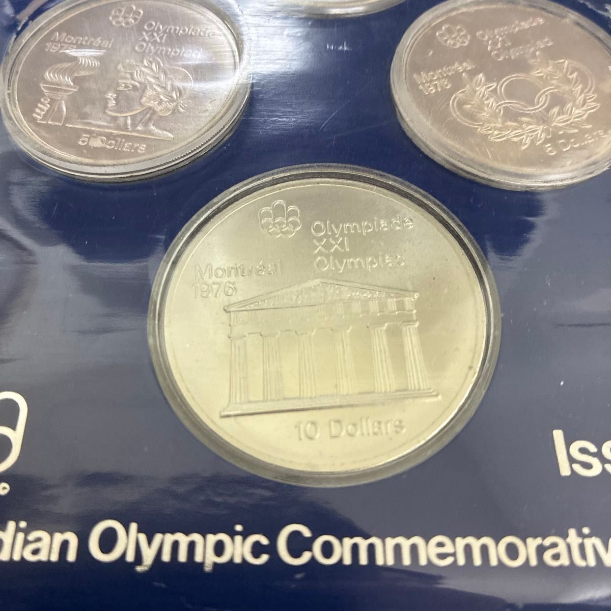 カナダ オリンピック記念コイン モントリオール1976年 $10/$5 4枚