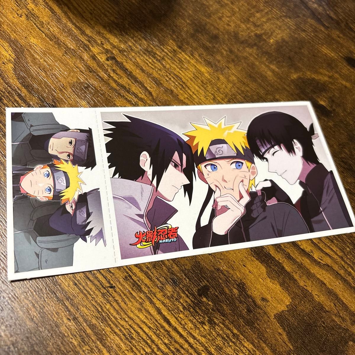 火影忍者 中国限定 NARUTO ポストカード ナルト サスケ サイ｜Yahoo