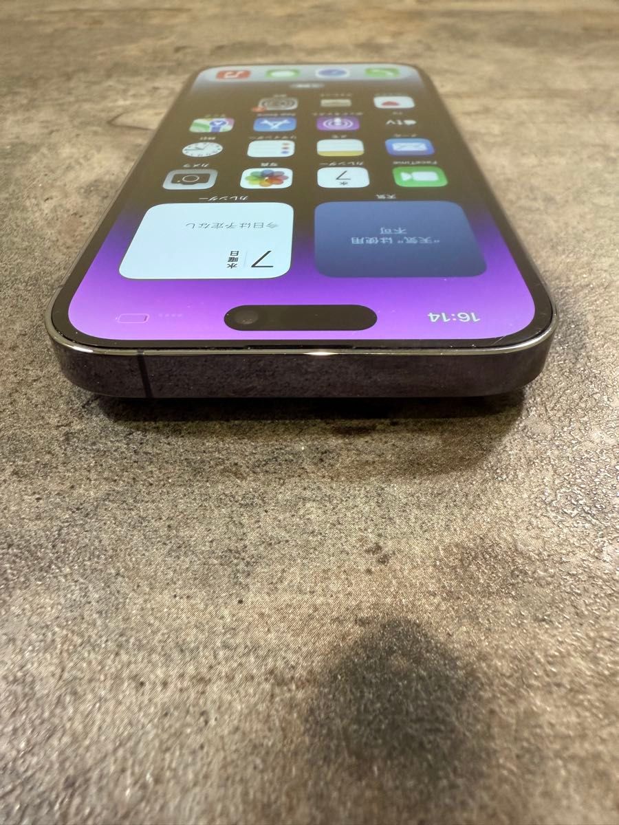ジャンク品 iPhone14pro MAX 128GB パープル 部品取り ジャンク品