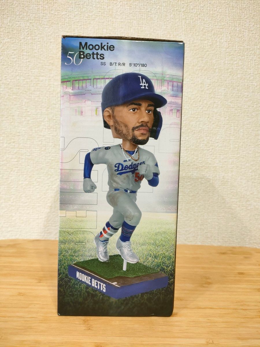 ボブルヘッド ムーキーベッツ5/13配布＋ANA公式PINバッジ ボブルヘッド