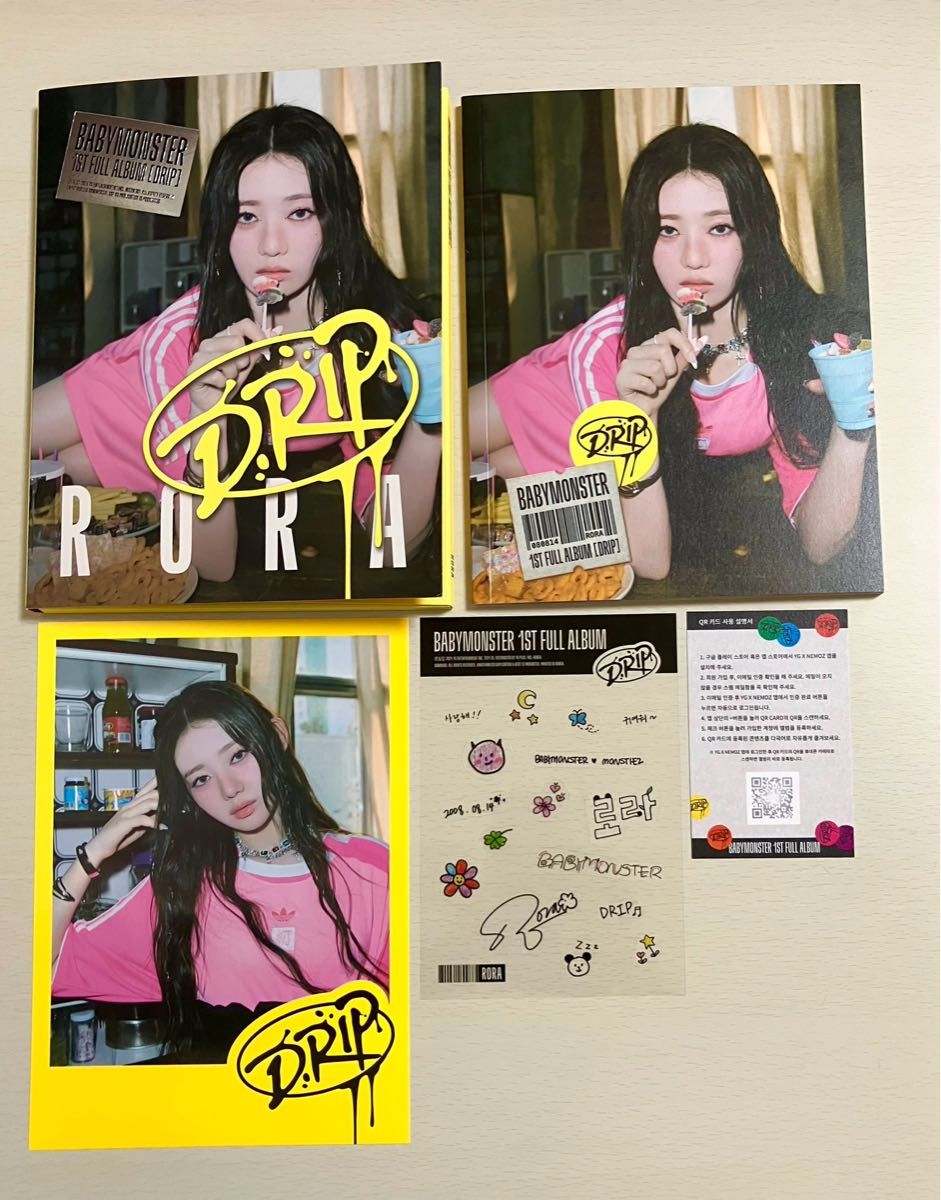 BABYMONSTER DRIP ローラ セット｜Yahoo!フリマ（旧PayPayフリマ）