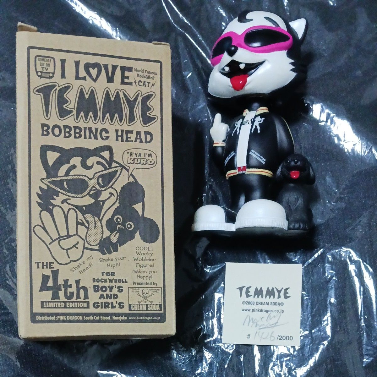 CREAM SODA / TEMMYE BOBBING HEAD クリームソーダ ティミー