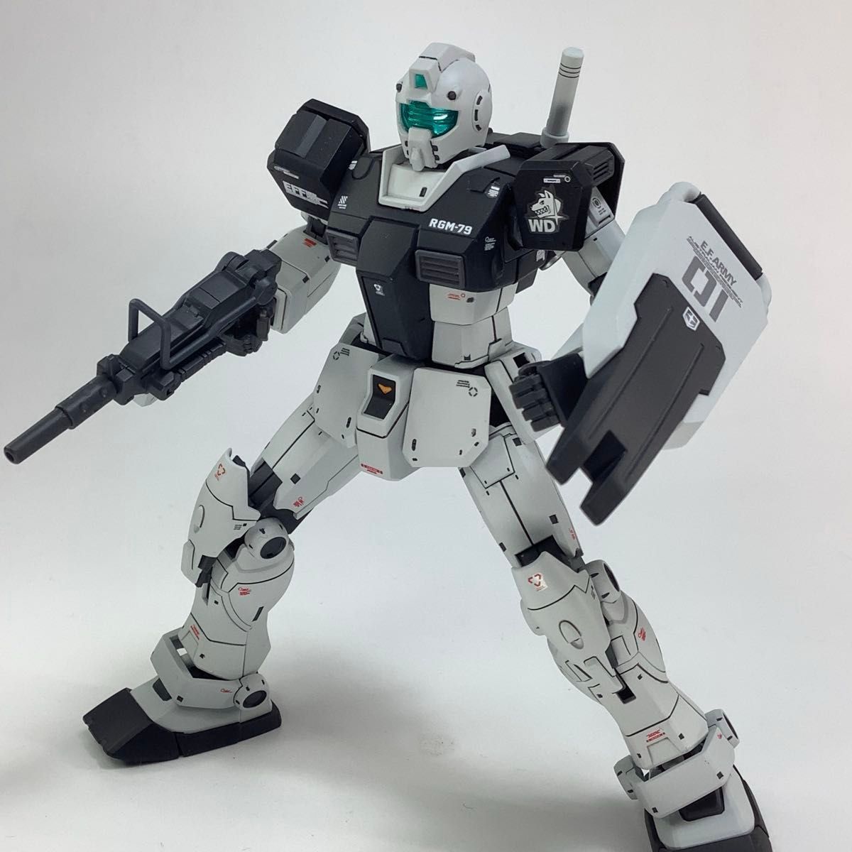 HG RGM-79 ジム【ホワイトディンゴ隊仕様】 塗装済完成品｜Yahoo