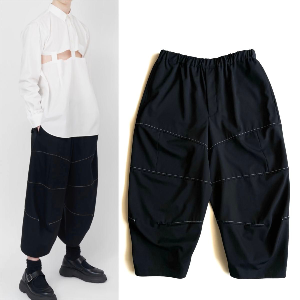 美品》24ss BLACK COMME des GARCONS ブラック コムデギャルソン