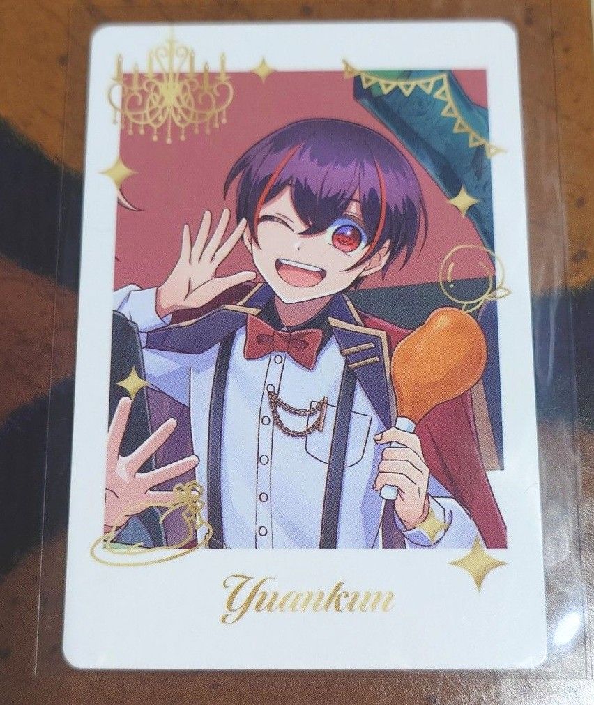 からぴち カラフルピーチ ゆあんくん トレカ カード チェキ風 ノーマル