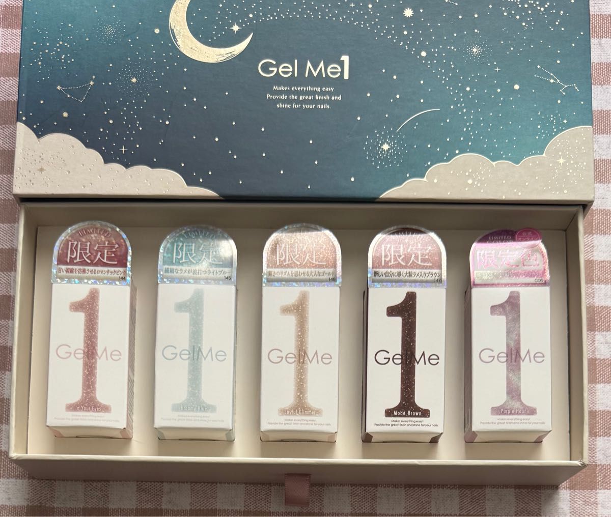 新品・限定】ジェルミーワン ウィンターコレクション 限定色5本セット
