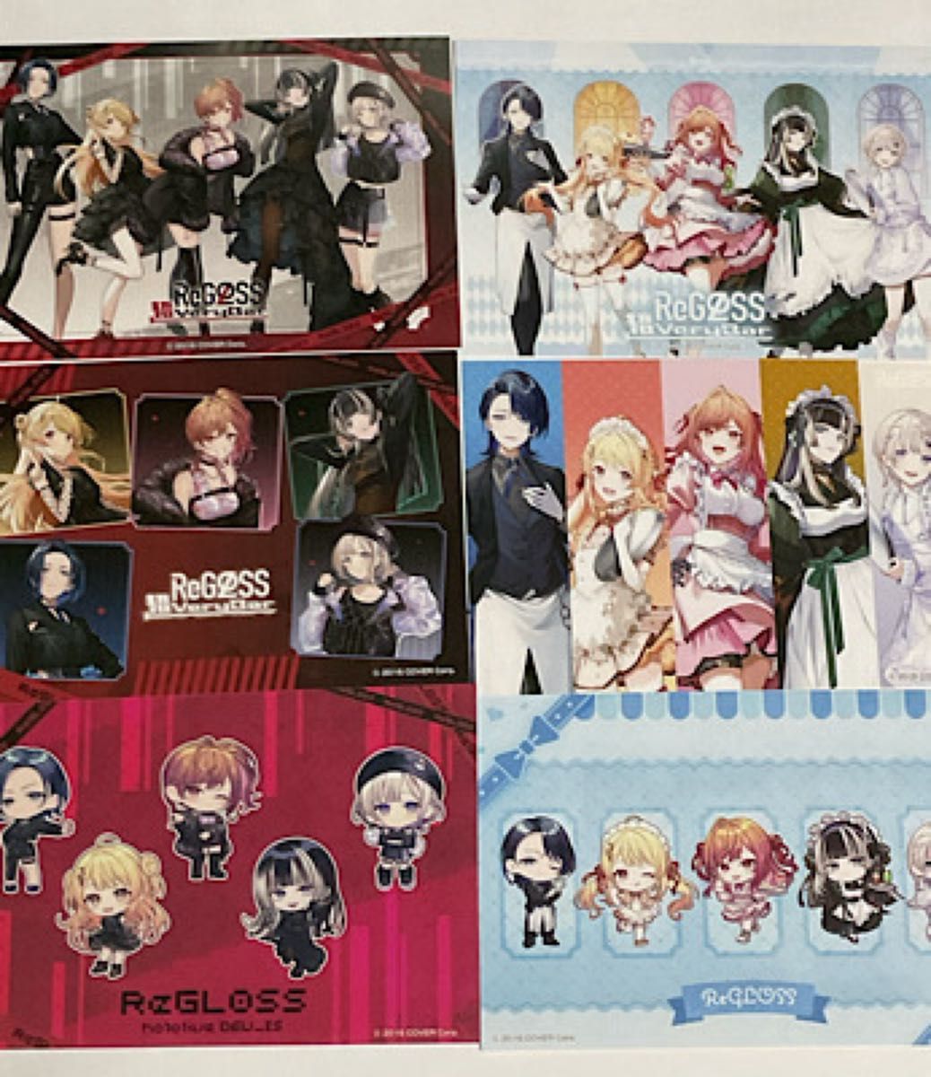 轟はじめ ホロライブ ReGLOSS カフェ 限定グッズセット 特典付｜Yahoo