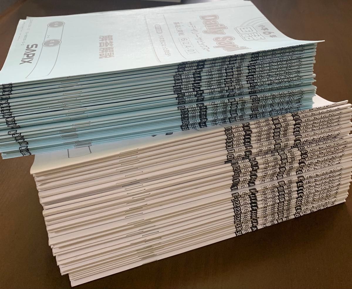 サピックス デイリーサピックス 6年 国語 全38回セット｜Yahoo!フリマ